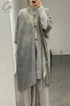 MUTEDANCE cashmere jacket MD23FW81 gray PM94